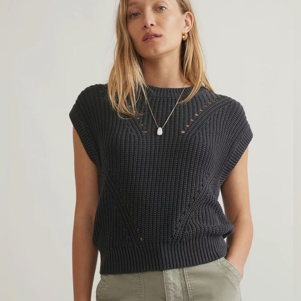Marina Layer Romana Sweater Vest XL